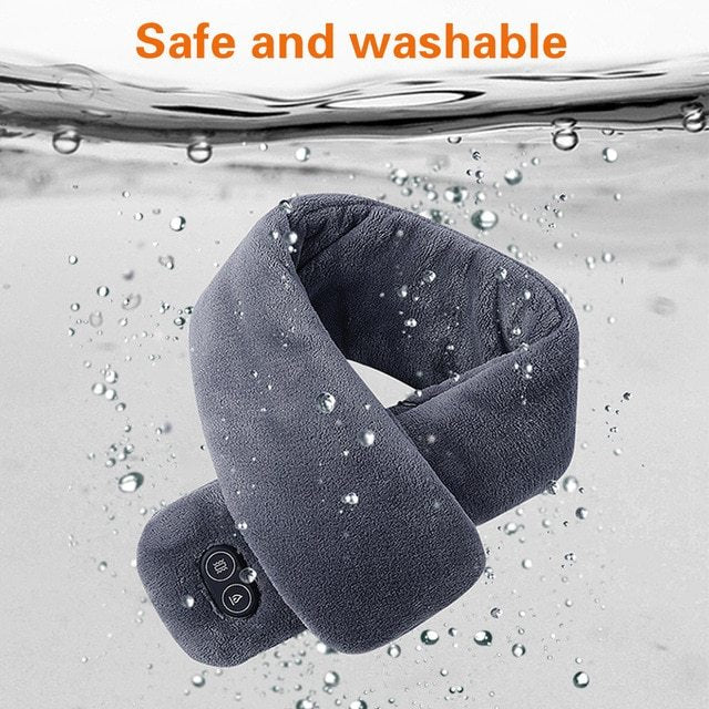 USB Heated Scarf with Massage Neck & Shoulder