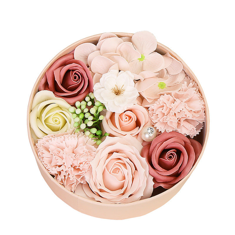 New Valentines Day Christmas Gift Soap Flower