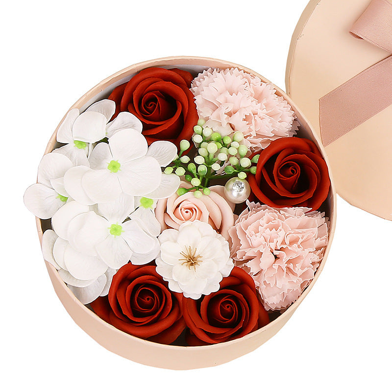 New Valentines Day Christmas Gift Soap Flower