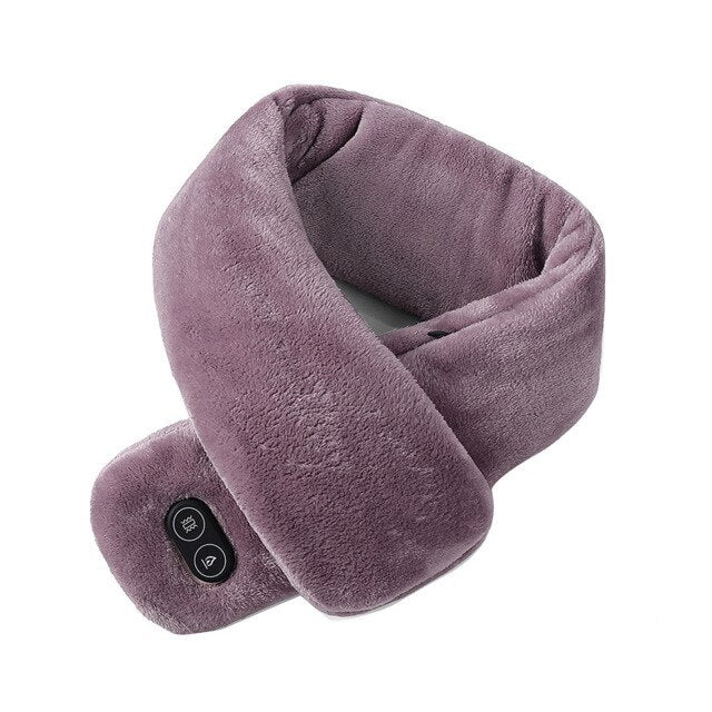 USB Heated Scarf with Massage Neck & Shoulder