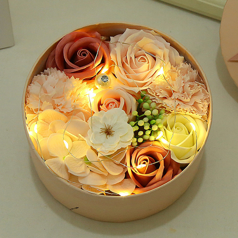 New Valentines Day Christmas Gift Soap Flower
