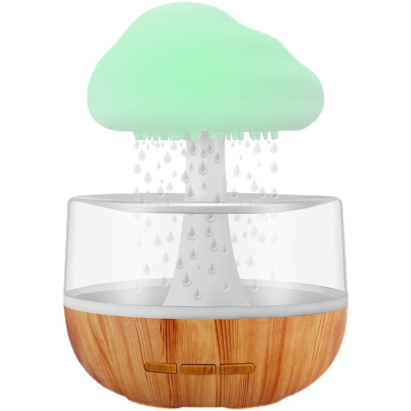 Raining Cloud Humidifier With Night Light Aromatherapy