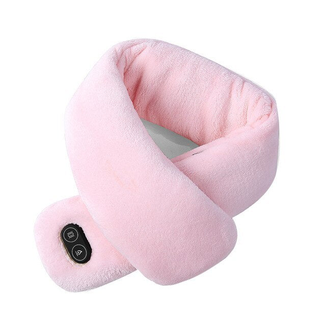 USB Heated Scarf with Massage Neck & Shoulder