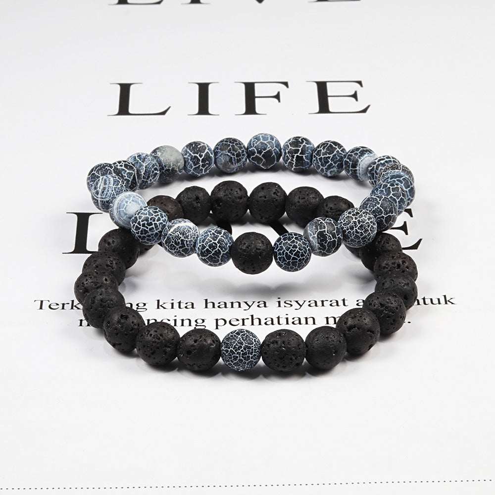 Volcanic Rock Essential Oil Aromatherapy Bracelet For Women