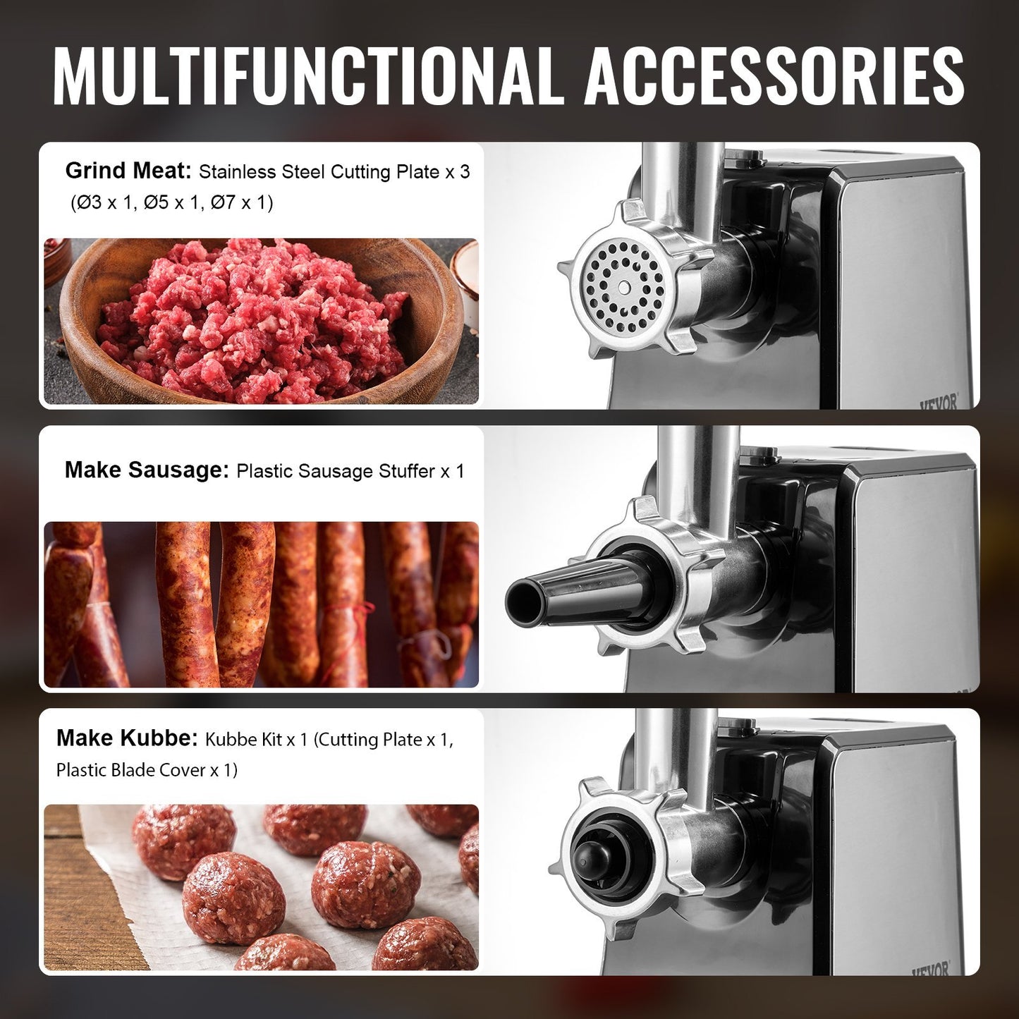 π Electric Meat Grinder & Sausage Maker β Powerful, Fast & Easy to Use