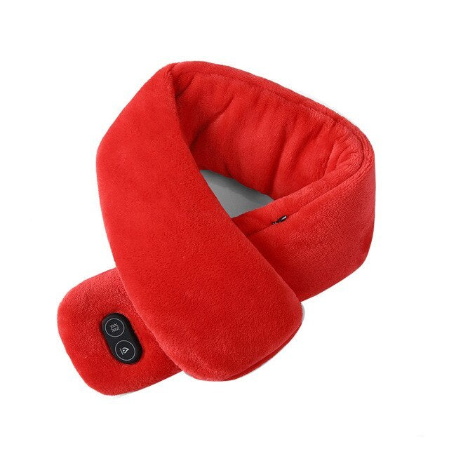 USB Heated Scarf with Massage Neck & Shoulder