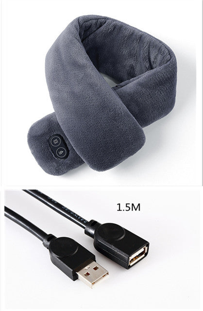USB Heated Scarf with Massage Neck & Shoulder