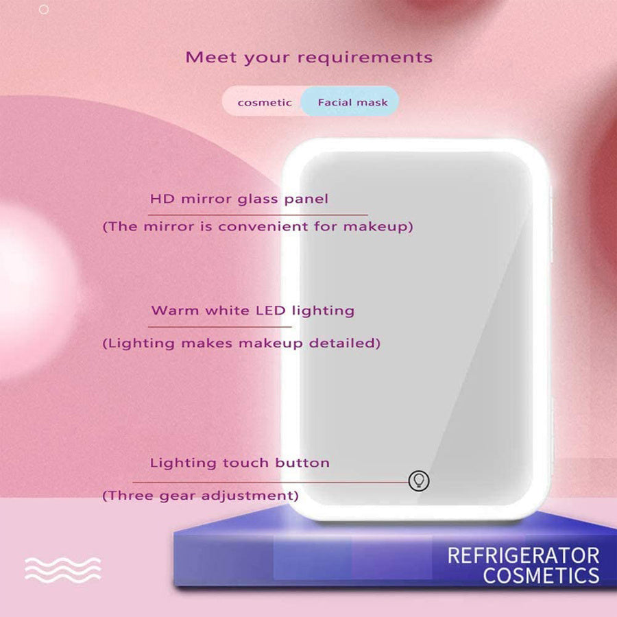 Mini Makeup Fridge Portable Cosmetic Refrigerator