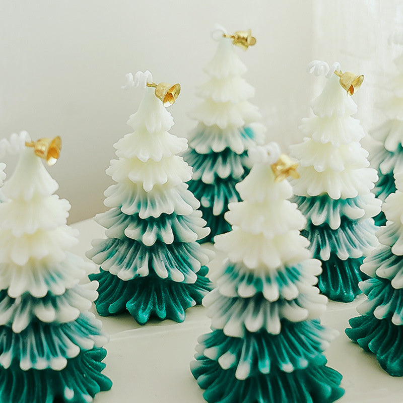 Merry Christmas Candle 3D Xmas Tree Shaped Aromatherapy Candles