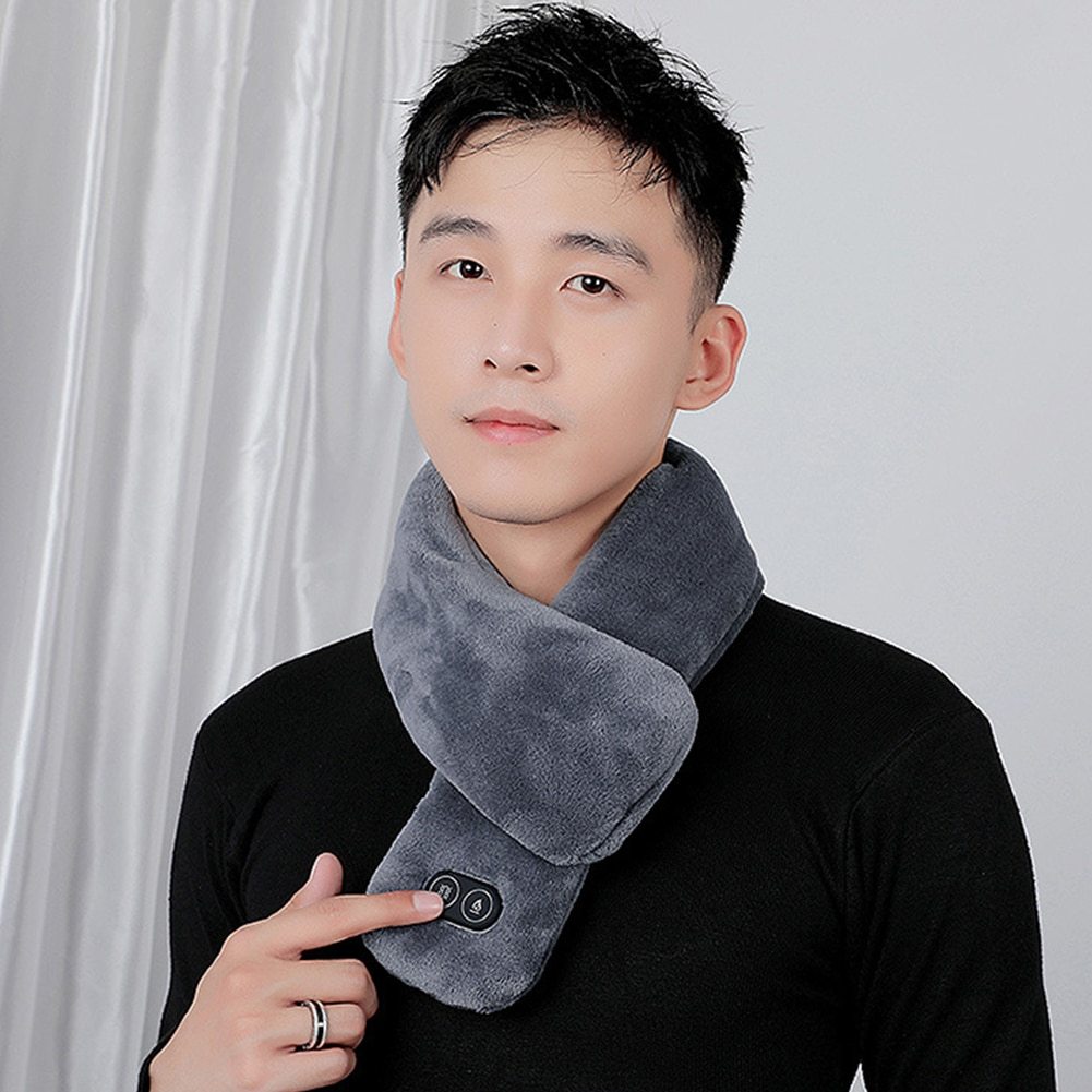 USB Heated Scarf with Massage Neck & Shoulder