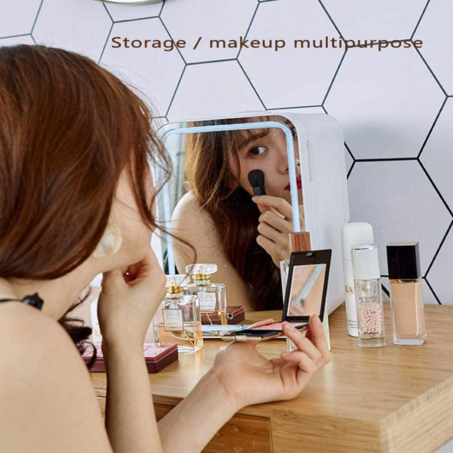 Mini Makeup Fridge Portable Cosmetic Refrigerator