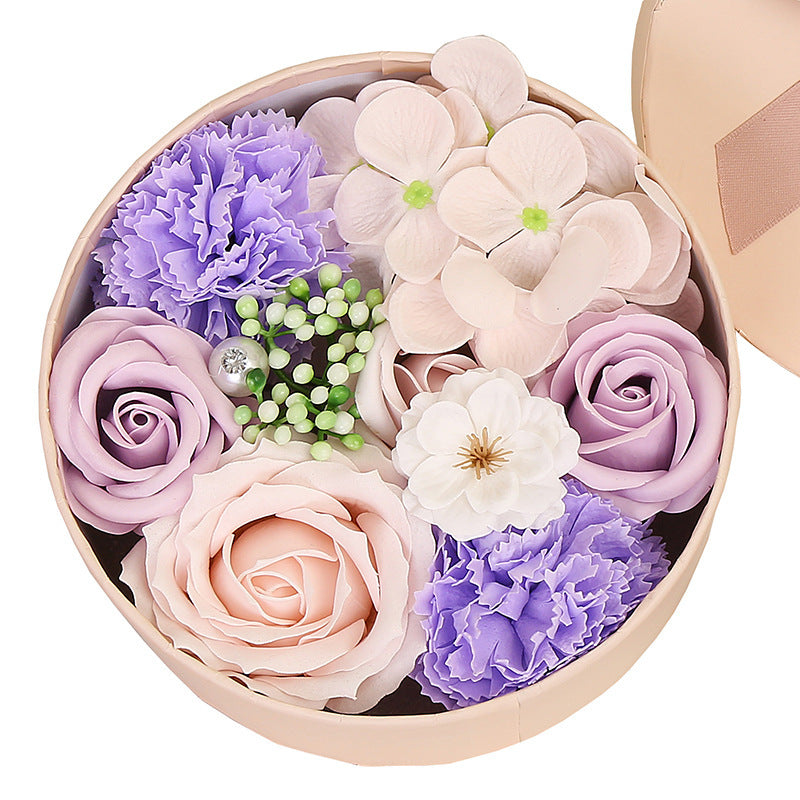New Valentines Day Christmas Gift Soap Flower