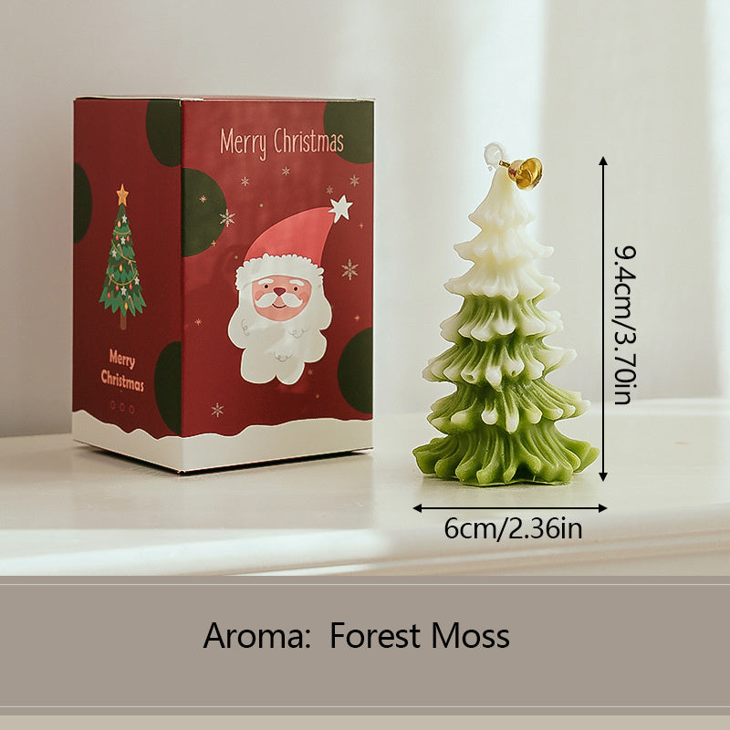 Merry Christmas Candle 3D Xmas Tree Shaped Aromatherapy Candles