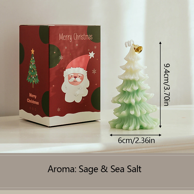 Merry Christmas Candle 3D Xmas Tree Shaped Aromatherapy Candles