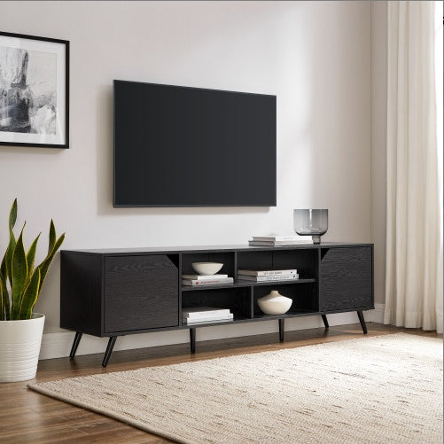 2-Door Minimalist TV Stand