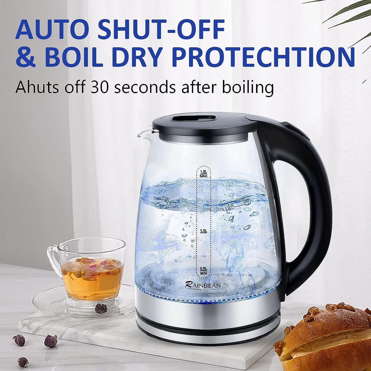 Electric Kettle Water Boiler, Tea Kettle