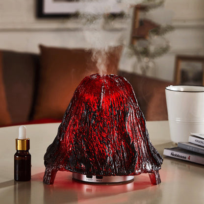 Ultrasonic Air Aroma Diffuser Volcano Humidifier Colorful Night Light Mist Maker
