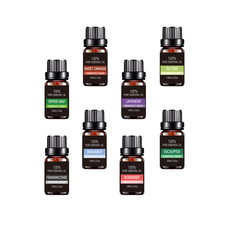 Organic Essential Oils Set – 100% Natural Therapeutic Grade Aromatherapy Gift Kit for Diffusers