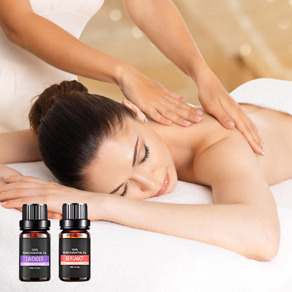 Organic Essential Oils Set – 100% Natural Therapeutic Grade Aromatherapy Gift Kit for Diffusers