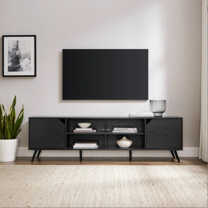 2-Door Minimalist TV Stand