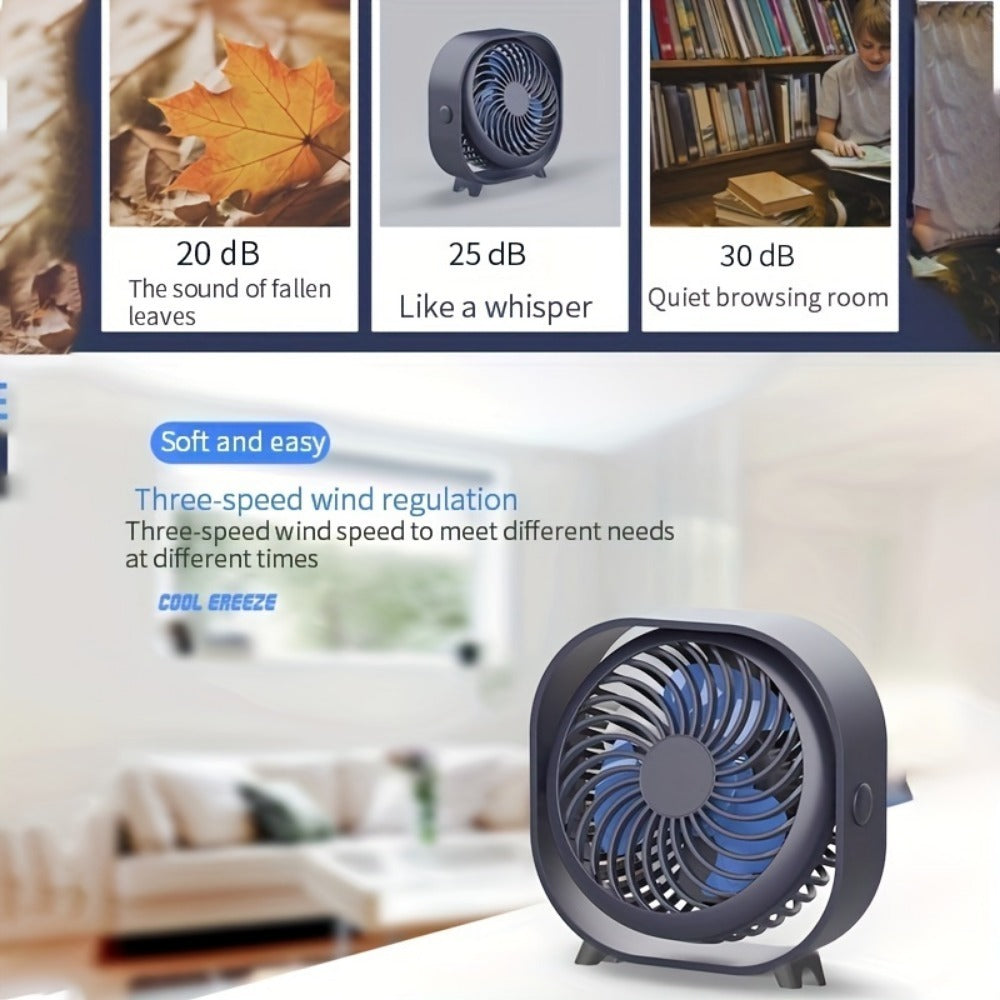 Rechargeable Mini Fan – Portable Cooling Anytime, Anywhere