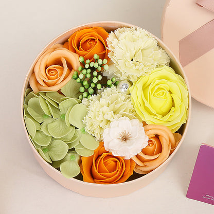 New Valentines Day Christmas Gift Soap Flower