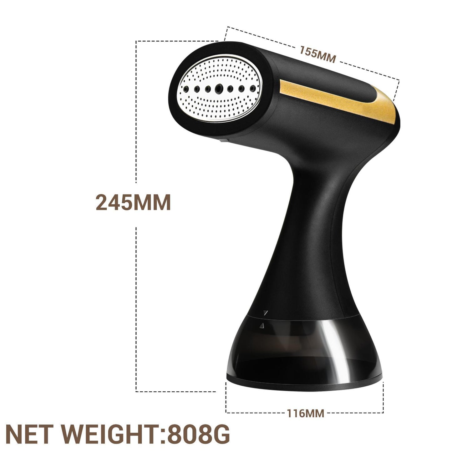 Compact Clothes Steamer for Travel/Home