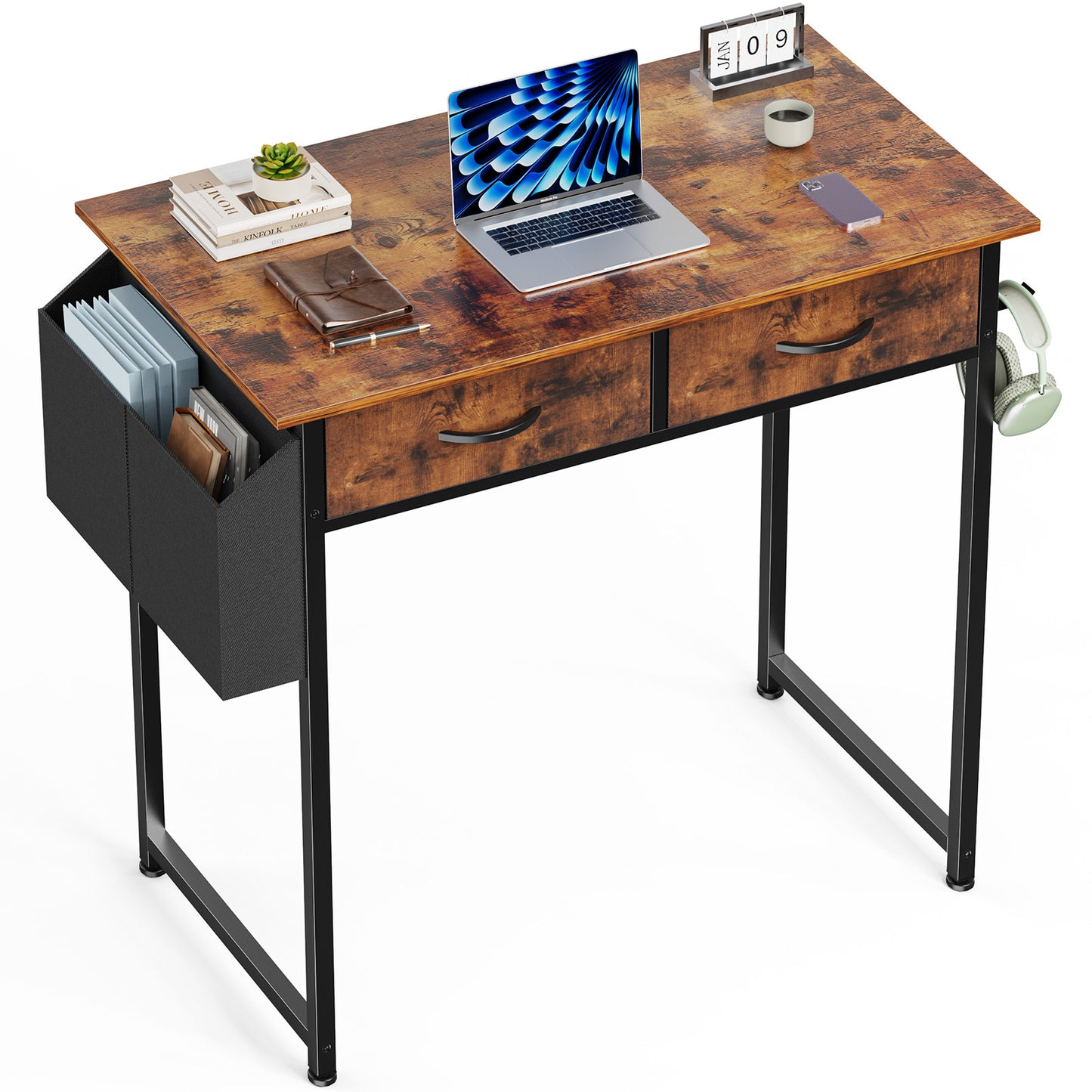 🖥️ Small Home Office Computer Desk – Modern, Sturdy & Space-Saving