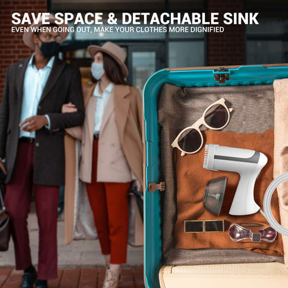 Compact Clothes Steamer for Travel/Home