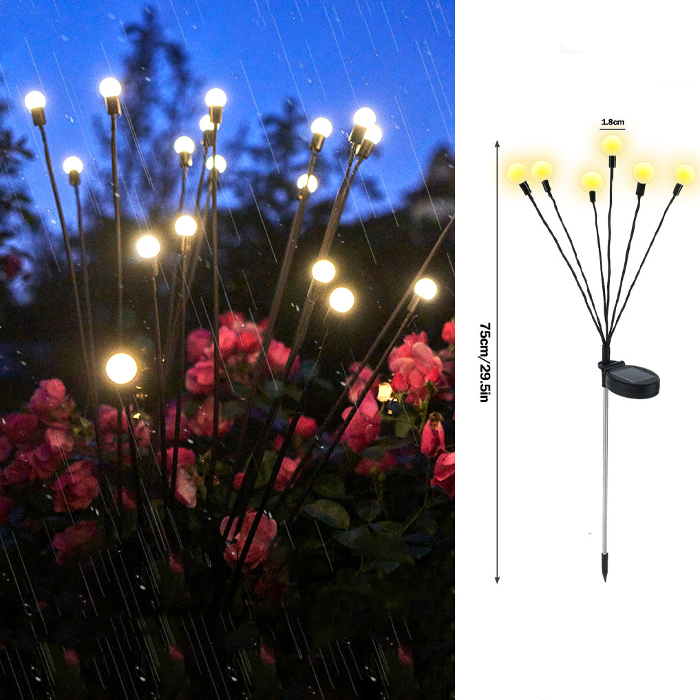 Simulation Firefly Solar Light