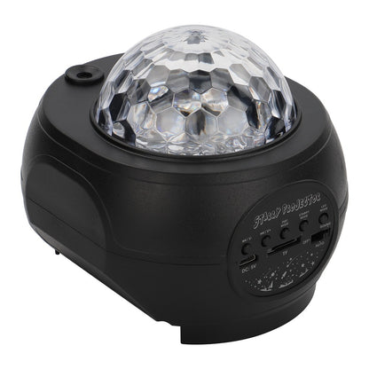 LED Star Ocean Wave Projector Night Light Galaxy With Music Bluetooth Speaker