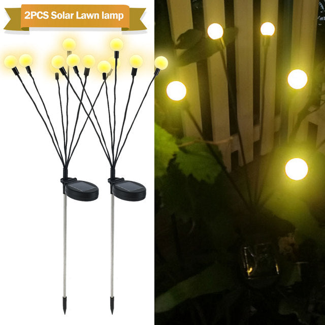 Simulation Firefly Solar Light