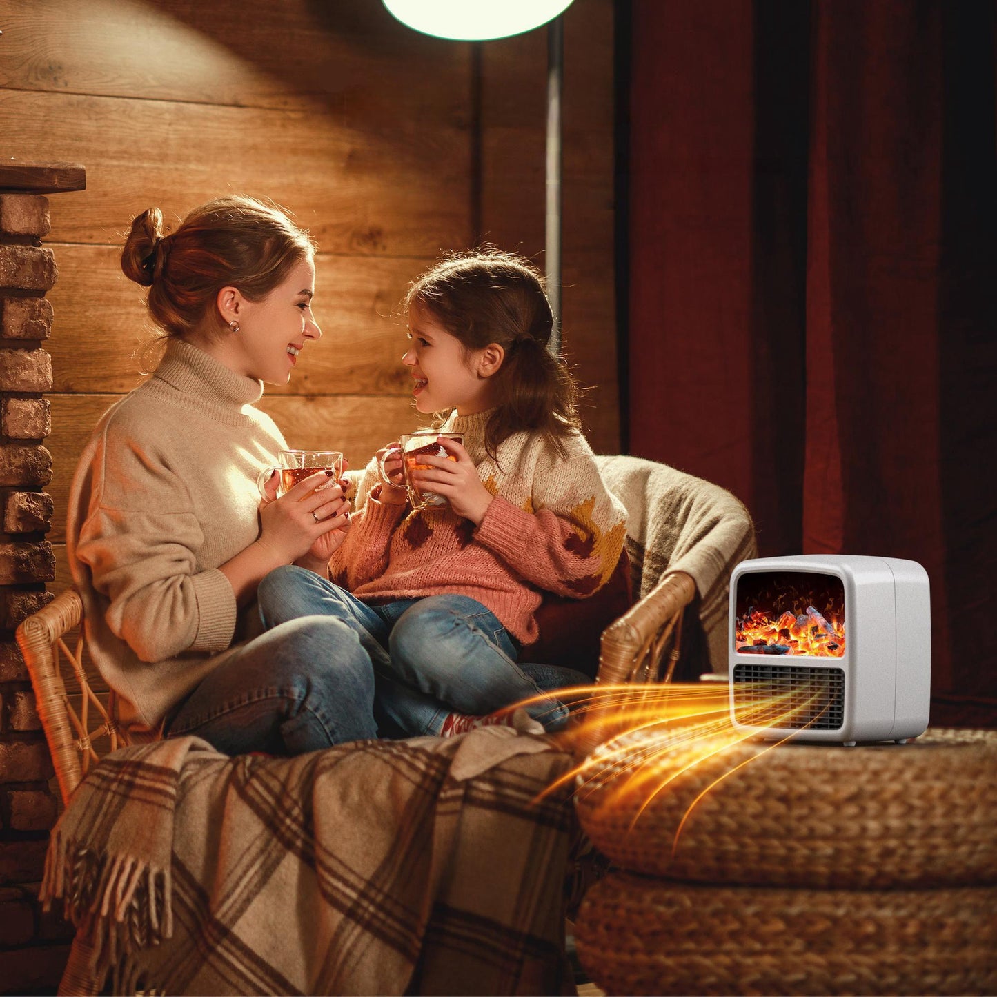 Electric Desktop Space Heater