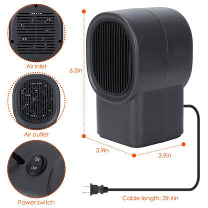 Mini Desktop Space Heater