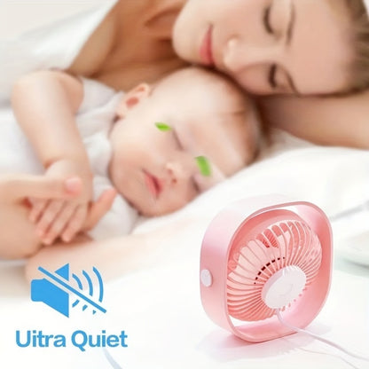 Rechargeable Mini Fan – Portable Cooling Anytime, Anywhere