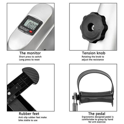 Home Mini Fitness Bike Hand And Foot Trainer