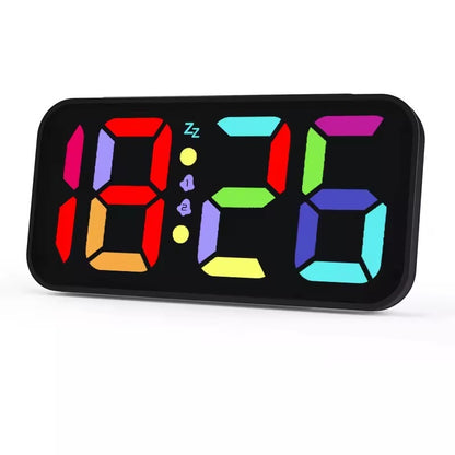 ⏰ LED Mirror Clock for Home & Office – Modern Design, Smart Functionality