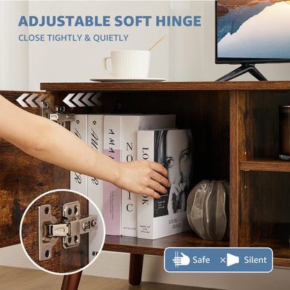 🪵 TV Cabinet with Storage – Modern Design, Smart Organization