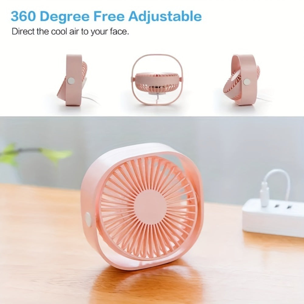Rechargeable Mini Fan – Portable Cooling Anytime, Anywhere