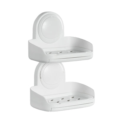 Double Layer Suction Soap Dish