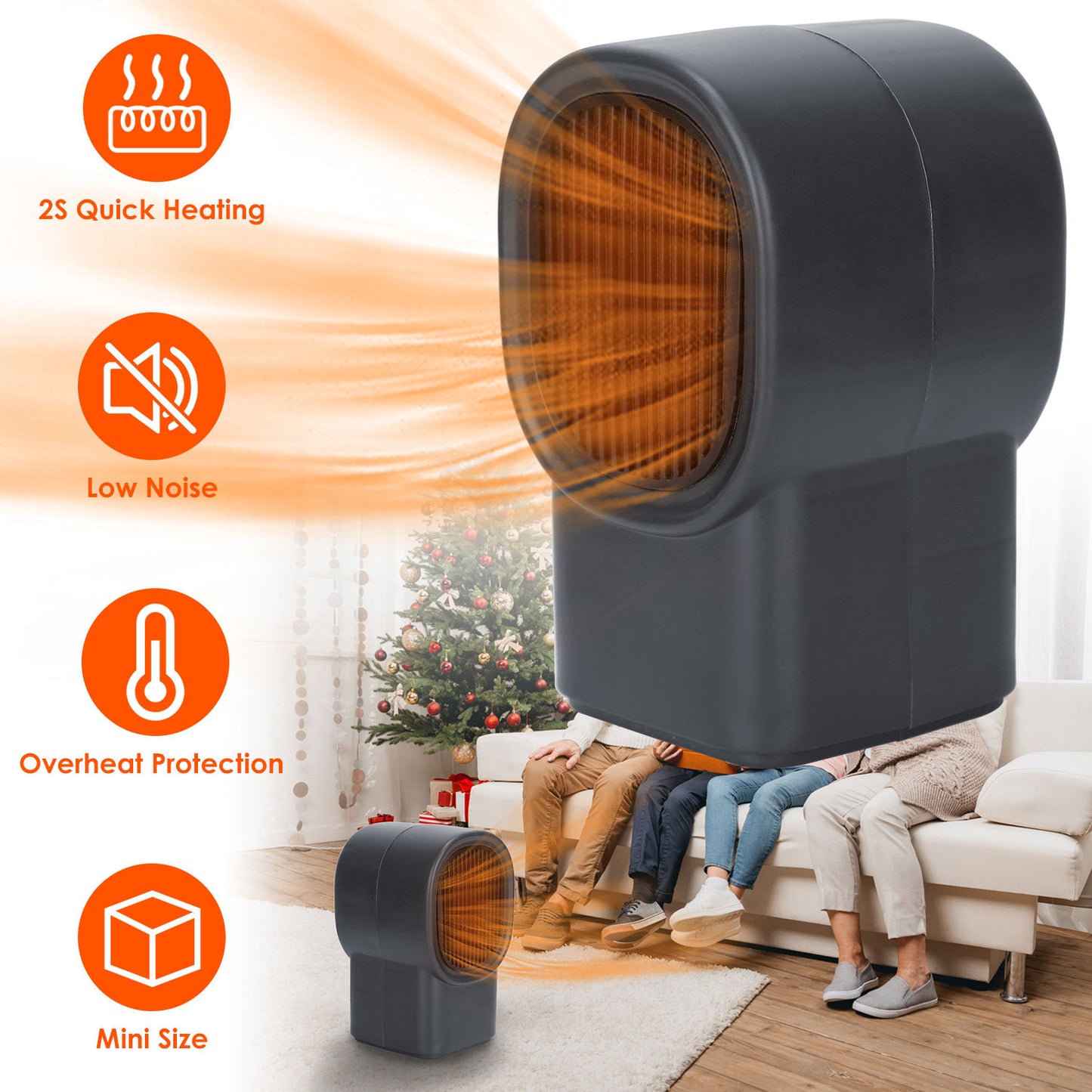 Mini Desktop Space Heater