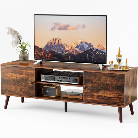 🪵 TV Cabinet with Storage – Modern Design, Smart Organization