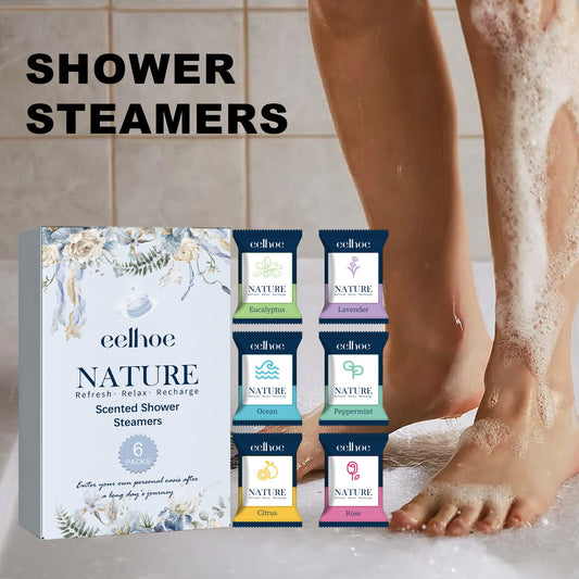 Portable Aromatherapy Shower Set – 6pcs Deep Cleaning & Relaxation SPA